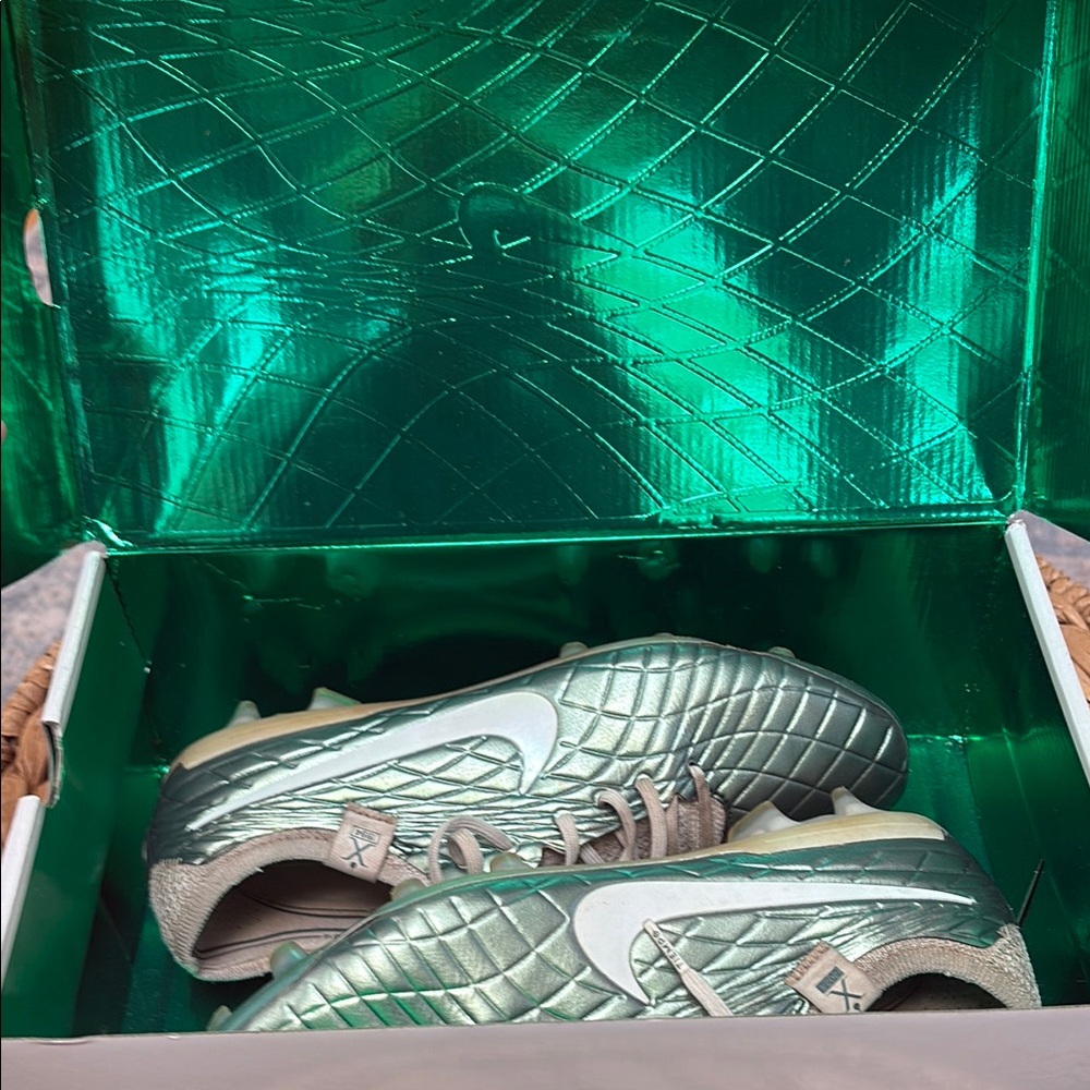 Nike Green Soccer Cleats
